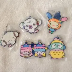 たまごっち サンリオ ラバーマスコット 5点セット