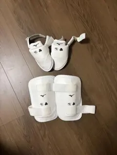 空手　ミズノ防具セット ホワイト Mizuno 空手 防具セット ホワイト - メルカリ