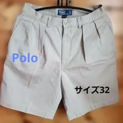 Polo Chino Ralph Lauren ベージュメンズショートパンツ32