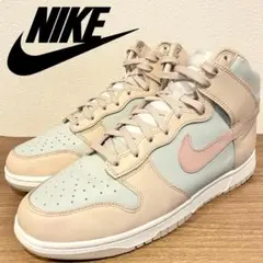 NIKE W DUNK HIGH BEIGE ナイキ ダンク ハイ ベージュ