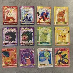 ポケモンシール　丸美屋　12点