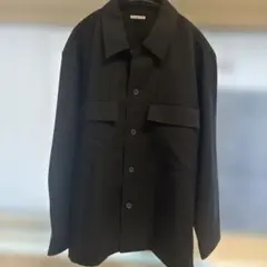 GU 長袖シャツ ブラック