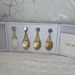 Dior バースデーギフト ミニ香水セット　ジャドール　インフィニッシム　ロー