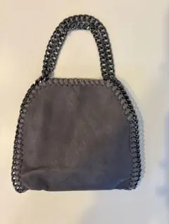 セール⭐︎グレー スエード風 ショルダーバッグ　ミニバッグ　 ハンドバッグ