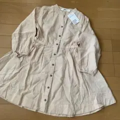 H&M ベージュワンピース 新品 115サイズ