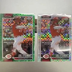 Topps Chrome 2026 サルスチュワート 99シリ 2枚セット