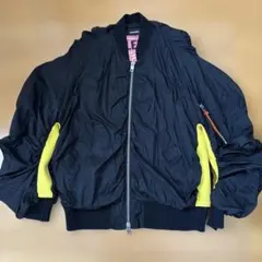 DIESEL ジャンパー ブラック/イエロー サイズS