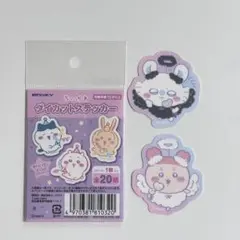 ちいかわ　ダイカットステッカー　モモンガ　古本屋　カニちゃ　てんしとあくま