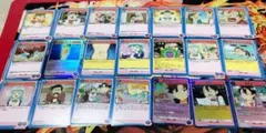 【エリマキトカゲ様専用】僕とロボコ 青 デッキ構築パーツ 116枚セット
