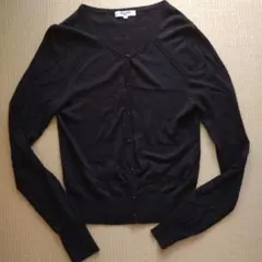 ナチュラルビューティーベーシック　長袖ニット　カーディガン