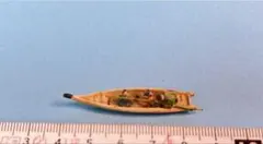 渡し船　瀬戸の花嫁　舟 船 フィギュア ジオラマ用テンパイ　添配横幅4.7センチ