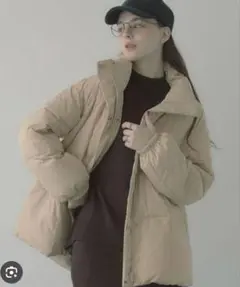 saloon サルーン　リバーシブルダウン　38 アイボリー