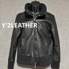 Y'2 LEATHER ワイツーレザー リブ レザージャケット Size Lのサムネイル