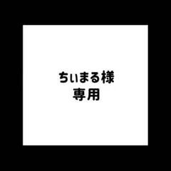 ちぃまる様専用ページになります。
