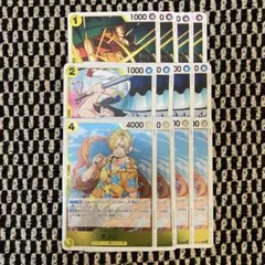 ワンピース サンジ eb04-052 4枚セット