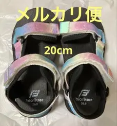 bio fitter サンダル 20.0cm レインボーのサムネイル