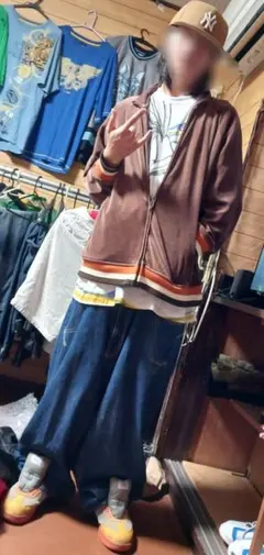 超激レア stussy(ステューシー)ベロアジャケット 当時物　破格のサムネイル