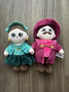 大阪関西万博 ハンガリー館 ミシュカ&マリシュカ ぬいぐるみ 2点セット