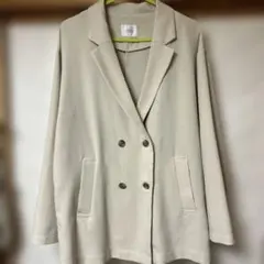 LOWRY'S FARM ベージュ テーラードジャケット