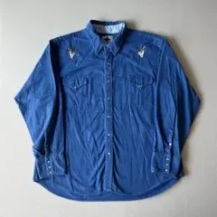 MWG Canadian outdoor カナダ製 キルティングシャツ カモ刺繍
