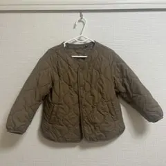 【値下中】UNIQLO キルティングジャケット 110センチ