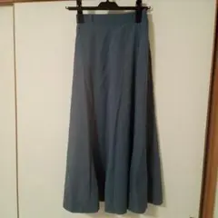 グレイル:スエードロングフレアスカート