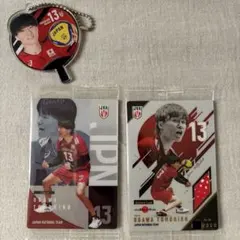 小川智大 バレーボール 日本代表 ウエハース ユニフォームカード