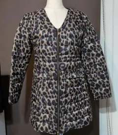 週末お値下げ！VICKYノーカラー　ダウンジャケット　ダウン　フェザー