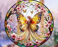 【特別価格1900円→780円！蝶の妖精が舞う幻想の美麗すぎサンキャッチャー