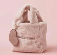 JILL by JILL STUART ファーバッグ＆ハートポーチチャーム