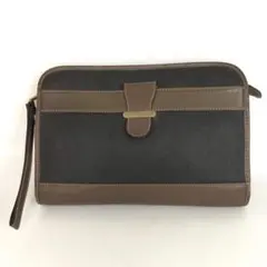 dunhill ダンヒル セカンドバッグ クラッチバッグ レザー ブラック 黒