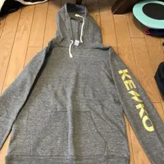 KENKOグレー フード付きパーカー Sサイズ