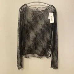 タグ付き新品 アーバンリサーチ HEYUMM レースシアートップス