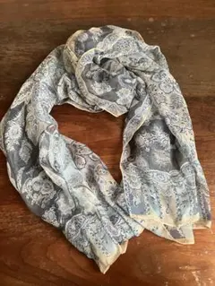 スカーフ　シルク　シフォン　薄手　イタリー製　マックスマーラ　エトロ