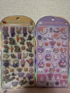 ♡コットンパフィ♡ ズートピア&ベイマックス2枚セット