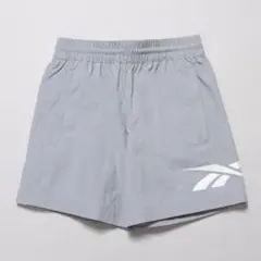Sサイズ Reebok リーボック ウーヴン ショーツ メンズ グレーのサムネイル