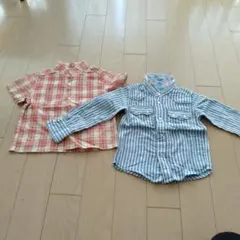 グリーンレーベル他　シャツ2枚セット　サイズ100cm〜