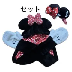 ミニーマフラーキャップ ディズニー