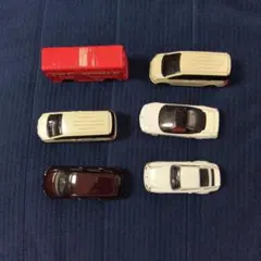 ミニカーセット 　　 PET WORLDバス他 6台