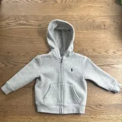 Ralph Lauren フード付きパーカー 12M グレー