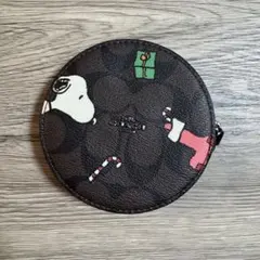 COACH スヌーピー コインケース