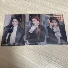 MISAMO アルバム PLAY タワレコ特典 クリアトレカ 3種セット