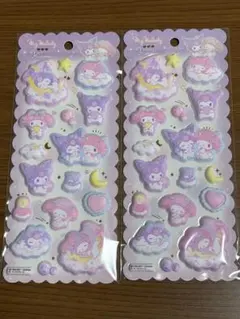 マイメロディ クロミ マシュマロシール 2セット
