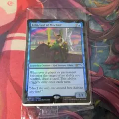 悪戯の神、ロキ 英 foil プロモ - メルカリ