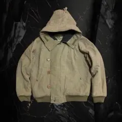 00s archive N-2B wool cotton jacket y2k