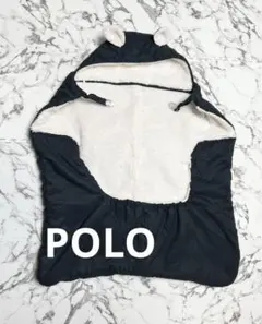 POLO くまちゃん耳フットマフ抱っこひもカバーベビーケープ