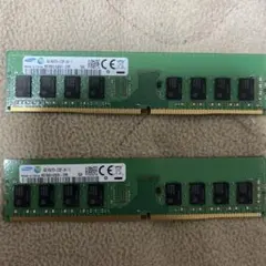 Samsung 4GB DDR4 PC4-2133Pメモリ　2枚のサムネイル