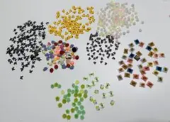 ネイルパーツセット 多種類　蝶　バナナ　リボン　猫　花　ヒョウハート　果物
