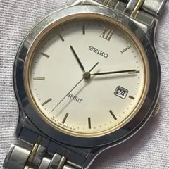 稼働品】SEIKO スピリット クォーツ 腕時計 7N22-6AB0 デイト - メルカリ