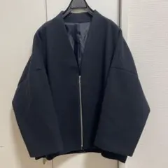 ELENDEEK フォルムショートウールコート ブラック 02サイズ - メルカリ
